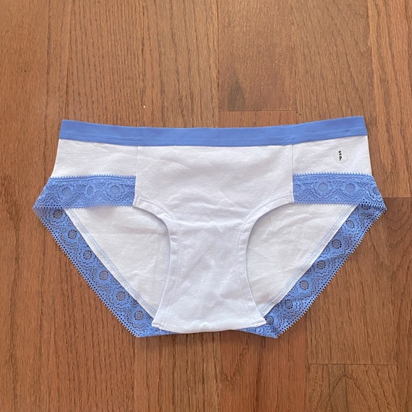aerie Other - NWT Aerie baby blue lace trim underwear size small